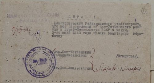 СКВОЗЬ ВРЕМЯ: переселение камскоустьинцев в Бурят-Монголию
