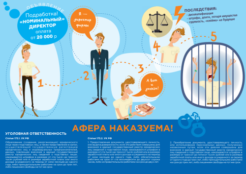 Номинальный руководитель - скрытая опасность - напоминает УФНС России по Республике Татарстан