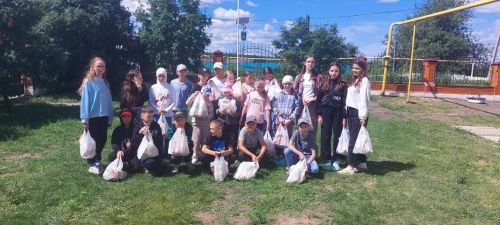 Сабантуй провели в пришкольном лагере