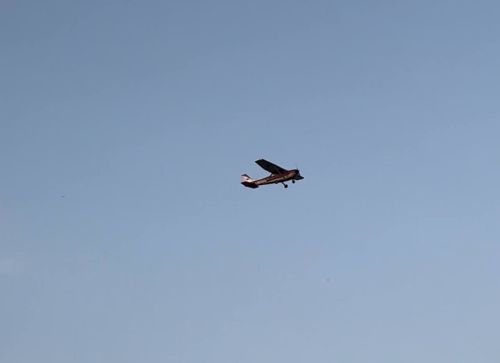 Последний вираж легкомоторного самолета в Камском Устье