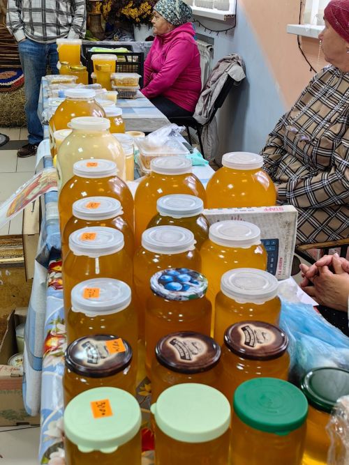 Медовый спас прошел в Теньках
