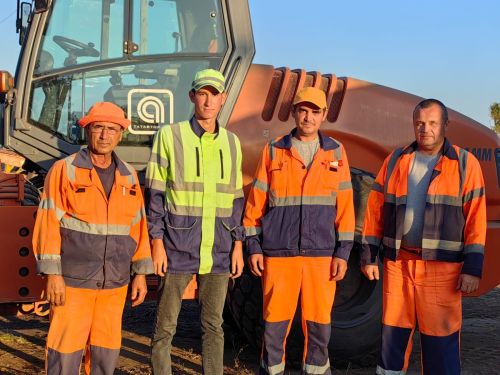 Новая дорога к храму строится в Камском Устье