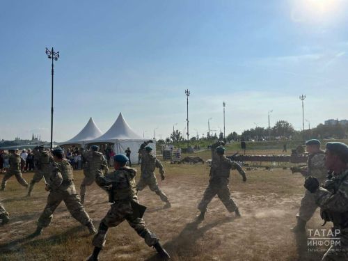 Показательное выступление воспитанников Центра специальной подготовки