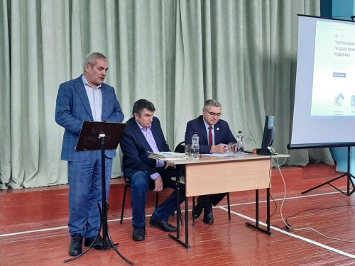 Сход граждан прошел в Клянчеево