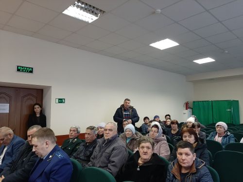 Сход граждан прошел  в Больших Клярях