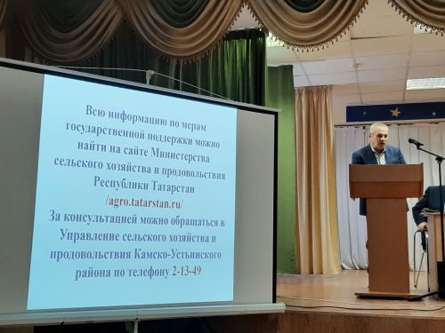 Сход граждан прошел  в Больших Клярях