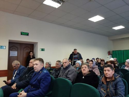 Сход граждан прошел  в Больших Клярях