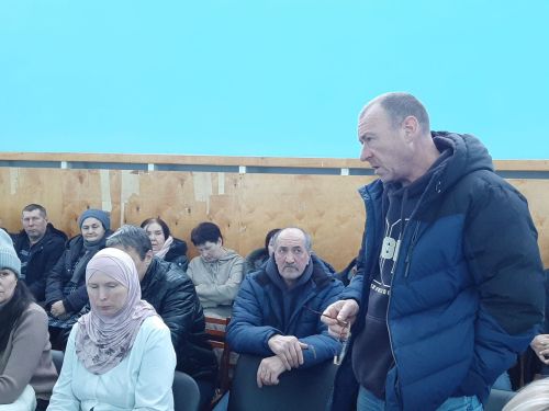 Сход граждан прошел в Клянчеево