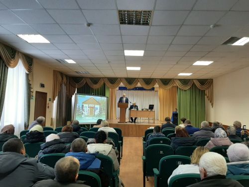 Сход граждан прошел  в Больших Клярях