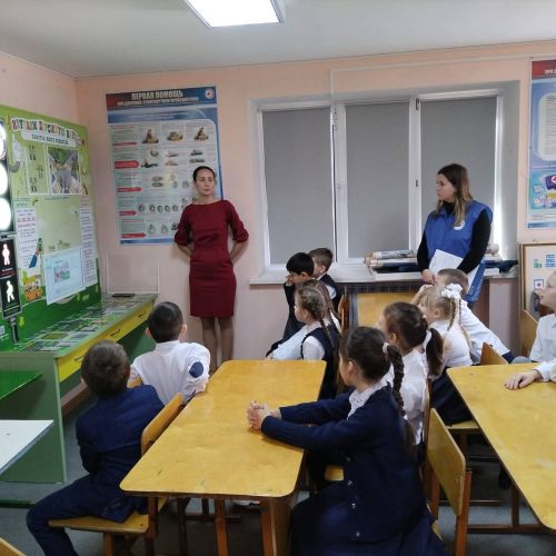 Для школьников Камско-Устьинского района были организованы занятия по профилактике дорожного травматизма