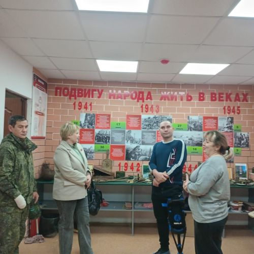 День героев Отечества кадеты встречают с героями