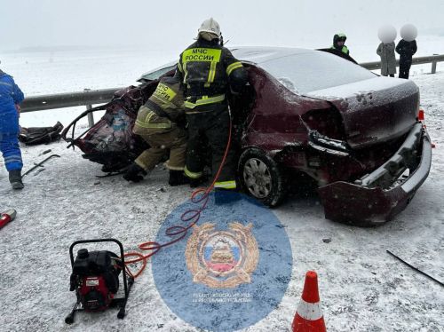 В соседнем районе произошло серьезное ДТП