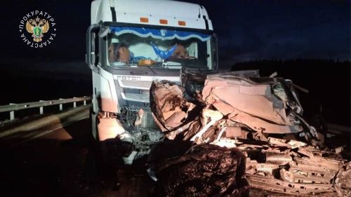 В Апастовском районе четыре человека погибли в массовом ДТП