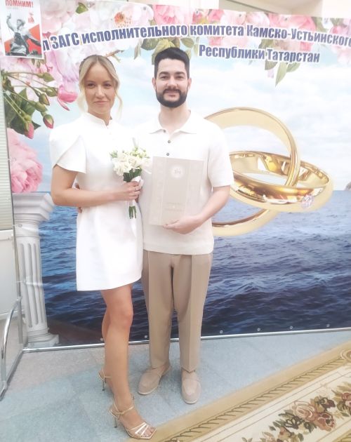 Новая семья зарегистрирована в Камском Устье