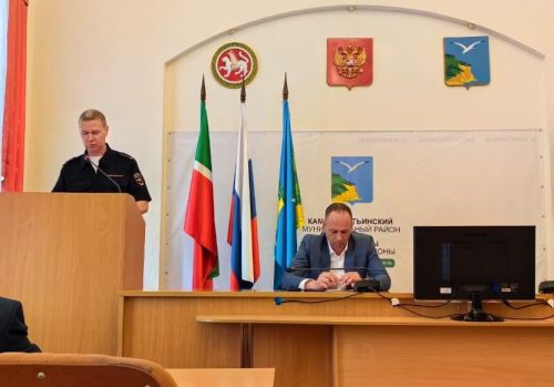 Сегодня в Камском Устье прошло заседание комиссии по БДД