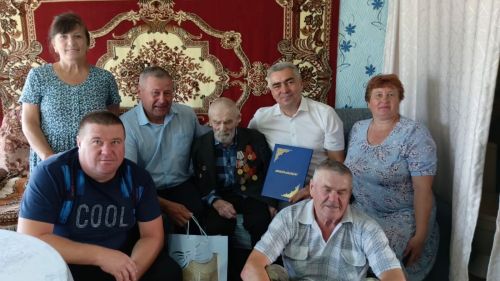Ветеран войны из Камского Устья отметил свой 99-й год рождения