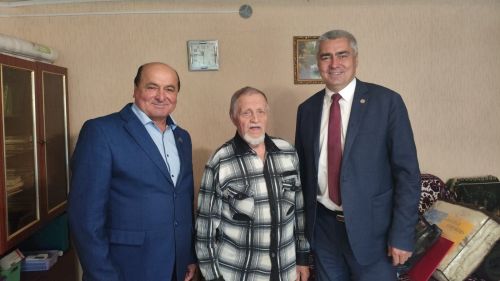 Житель села Большие Салтыки встретил 90-летний юбилей