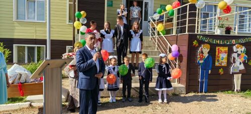 Пять первоклассников пришли в Рудницкую среднюю школу