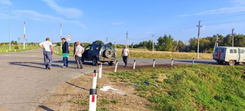 Очередное ДТП на перекрестке в Камском Устье