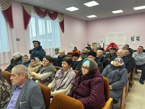 На сходе граждан в Большебуртасском сельском поселении обсудили достижения и планы