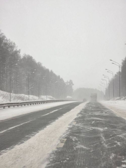 На трассе М5 «Урал» в Татарстане временно ввели ограничения для движения автобусов и грузовиков