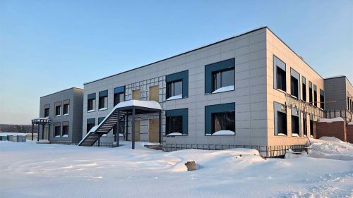 В поселке Зеленодольского района строят детский сад по нацпроекту «Семья»