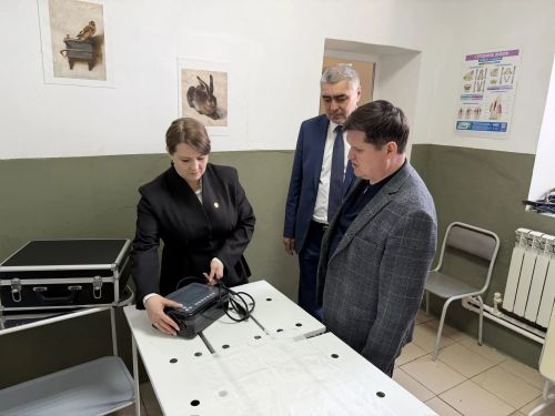 Главный ветеринарный врач Татарстана посетил Камское Устье