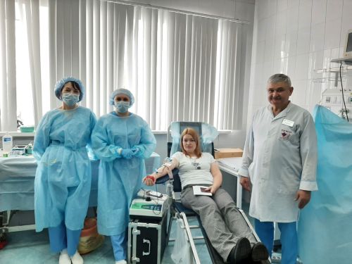 В Камско-Устьинской центральной районной больнице прошел День донора