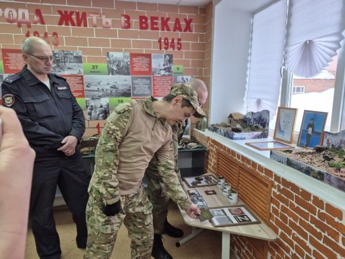Ветераны в гостях у кадетов