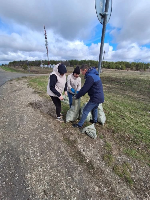 Чистота поселка находится в руках его жителей