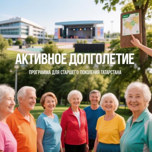 В Республике Татарстан реализуется республиканская программа «Активное долголетие»