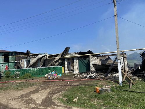 В Камско-Устьинском районе сгорели два дома