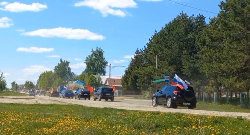Жителей района приглашают принять участие в автопробеге в честь Дня Победы