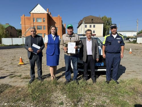 Конкурс для возрастных водителей прошел ч Камском Устье