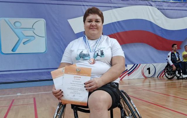 Светлана Никаншина привезла две медали со Всероссийских соревнований