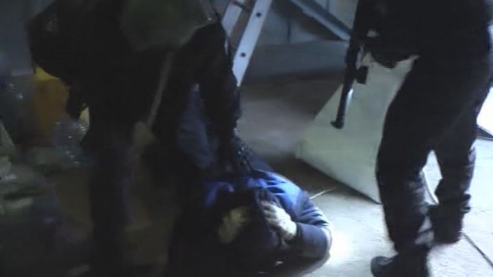 Появилось видео задержания террористов ИГ* в Татарстане