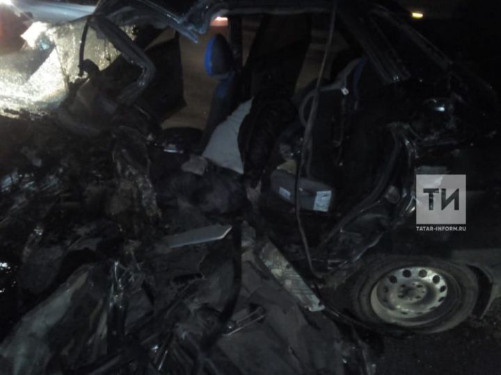 В Татарстане столкнулись две «Лады», водитель одной из них погиб