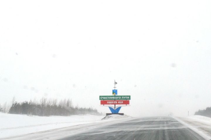 Сильный снег и метель прогнозируют на территории Камско-Устьинского района