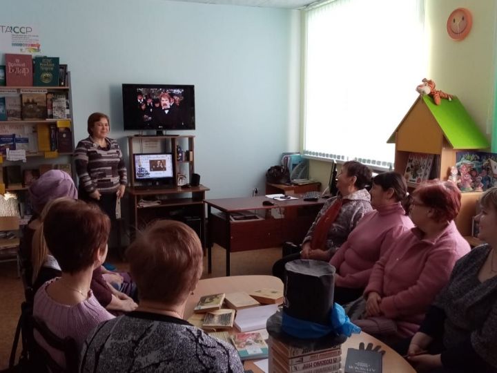 Литературная гостиная «Пути чеховских героев»  в Теньковской сельской библиотеке