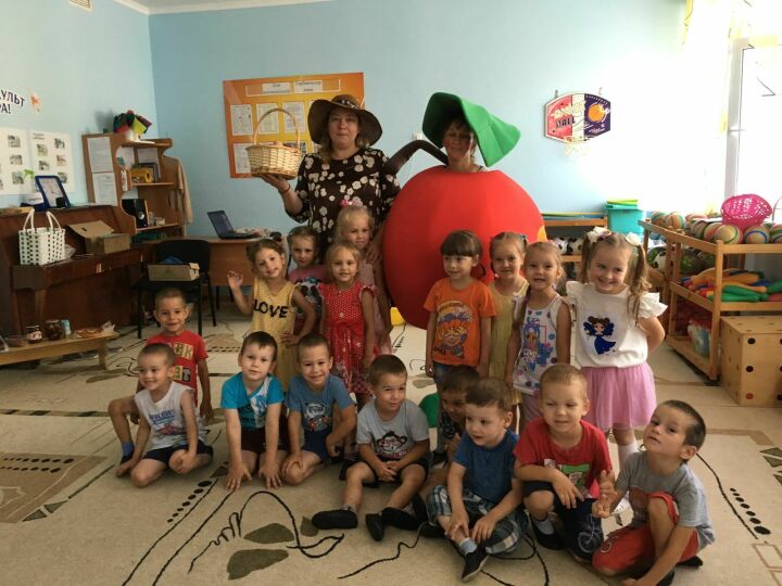 В детском саду "Радуга" отметили Яблочный спас