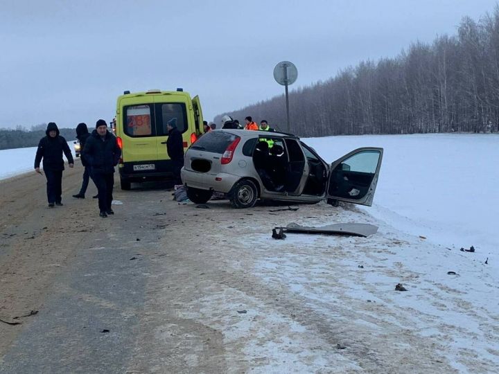 Женщина за рулем скончалась в результате аварии в Татарстане