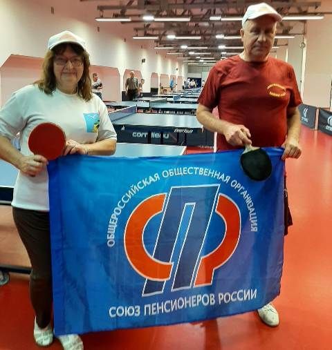 Камскоустьинцы участвовали в финальных соревнованиях по настольному теннису среди пенсионеров