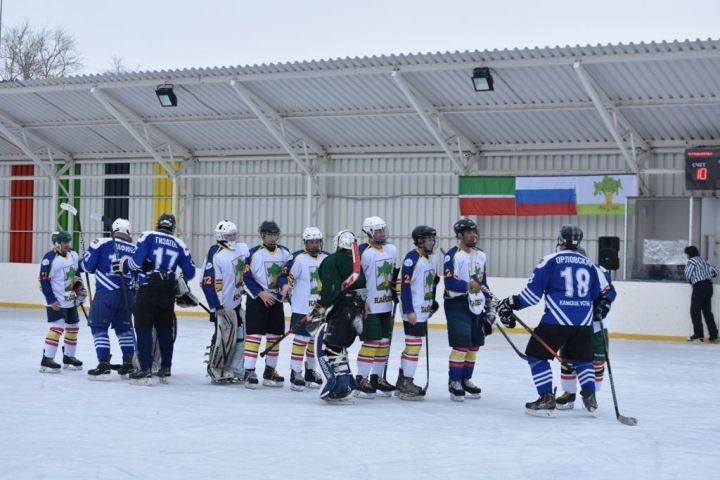 Хоккей буенча район җыелма командасы призлы урын алды