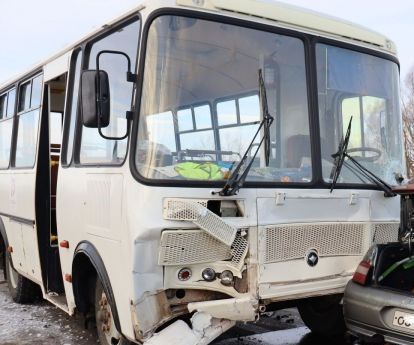 Во вчерашнем ДТП пострадали пять пассажиров автобуса