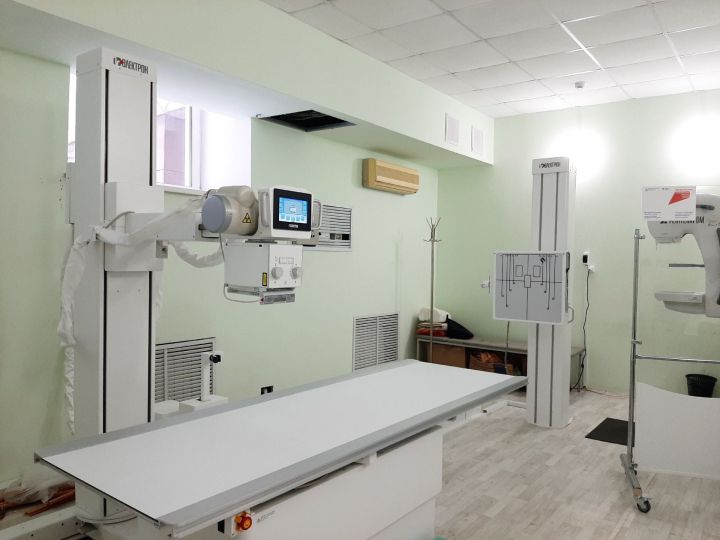 В Камско-Устьинской ЦРБ установлен новый рентген-аппарат