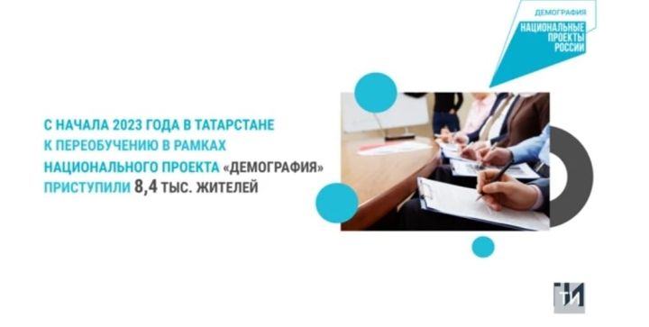 3,3 тыс. жительниц Татарстана прошли обучение по нацпроекту