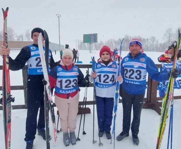 Лыжники-муниципалы приняли участие в лыжной гонке