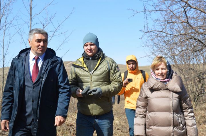 Экологлар районда яңа проектны гамәлгә ашыра