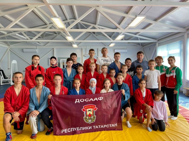 Самбисты спортклуба «Рекорд» к новому учебному году готовы