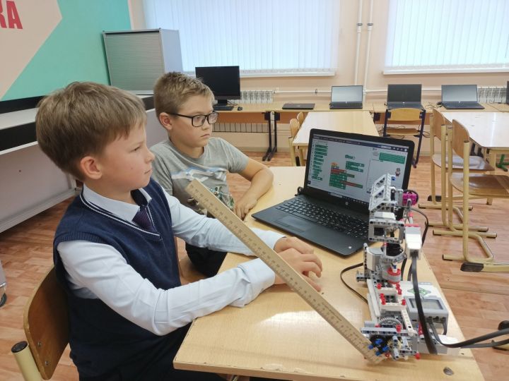В Камскоустьинской школе обучают робототехнике
